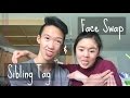 Sibling Tag and Face Swap Challenge ft. my sister