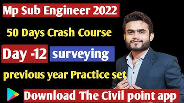 Mp Sub Engineer Exam  2022 | Mp Sub Engineer  Crash Course | Mp Sub Engineer Previous year Question