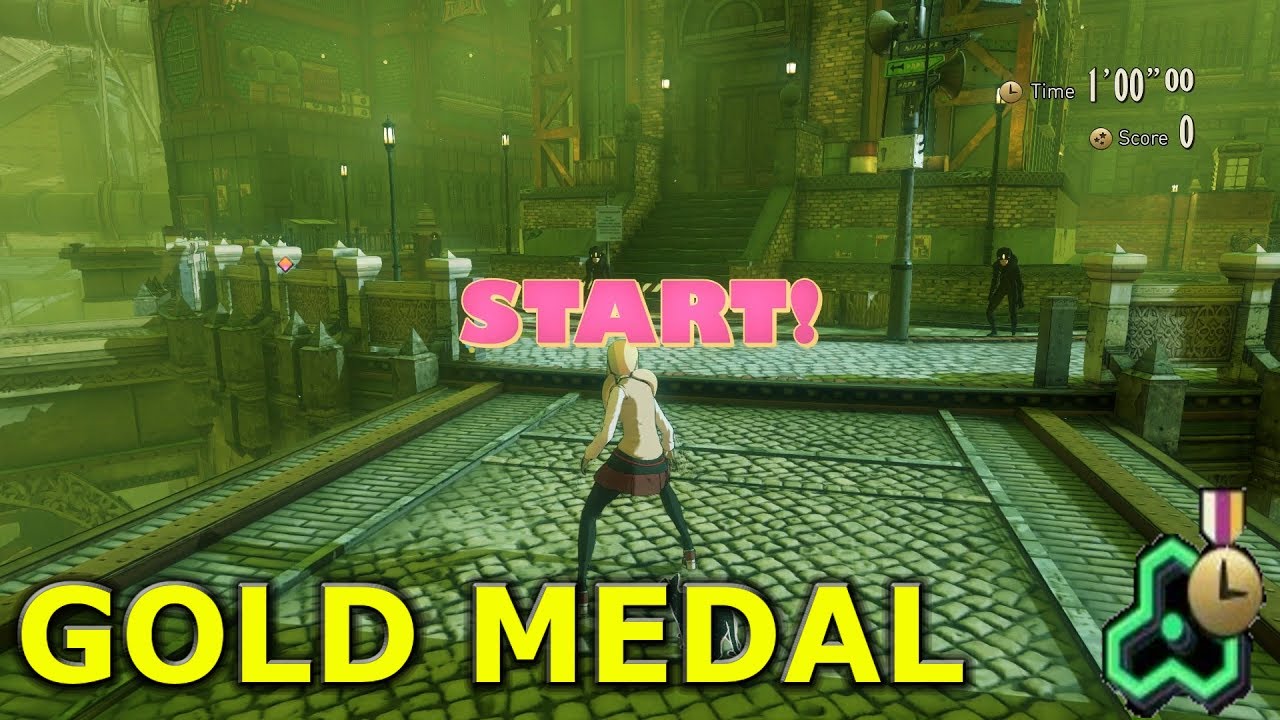 Gravity Rush 2 - Challenge Mission 15: Time Limit Battle III Gold Medal! HQ