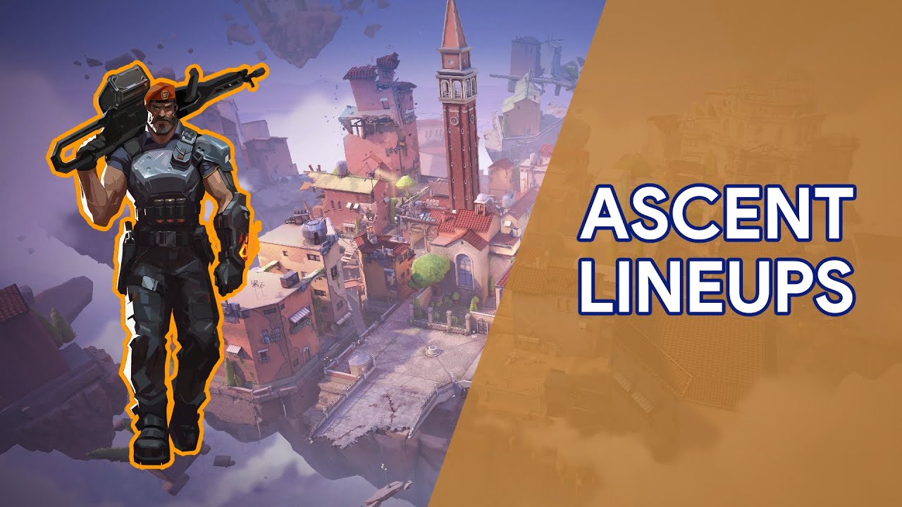 EASY BRIMSTONE LINEUPS ON ASCENT MAP VALORANT YouTube