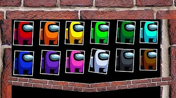 Among Us Marble Race ASRM in Algodoo