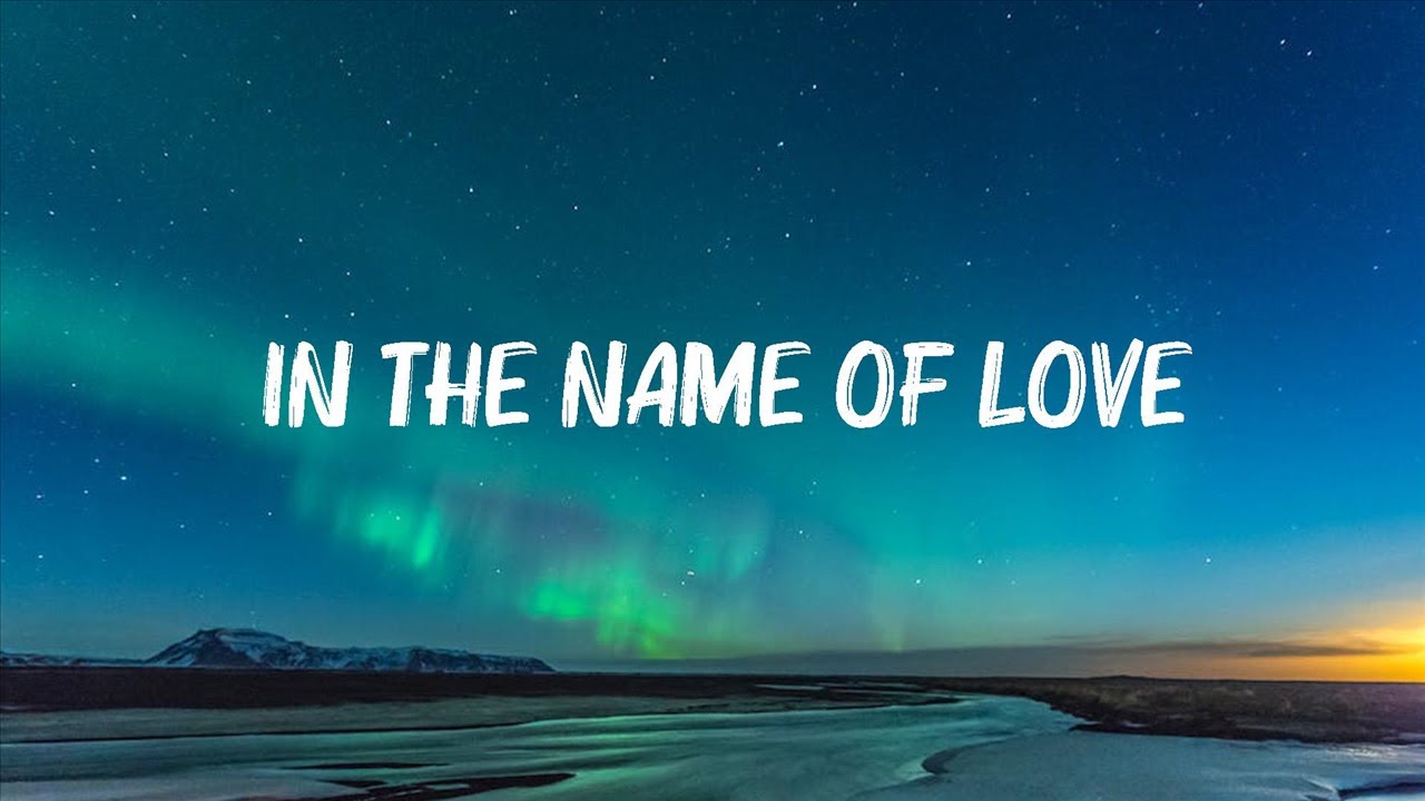 Martin Garrix, Bebe Rexha In The Name Of Love (Lyrics) James Arthur