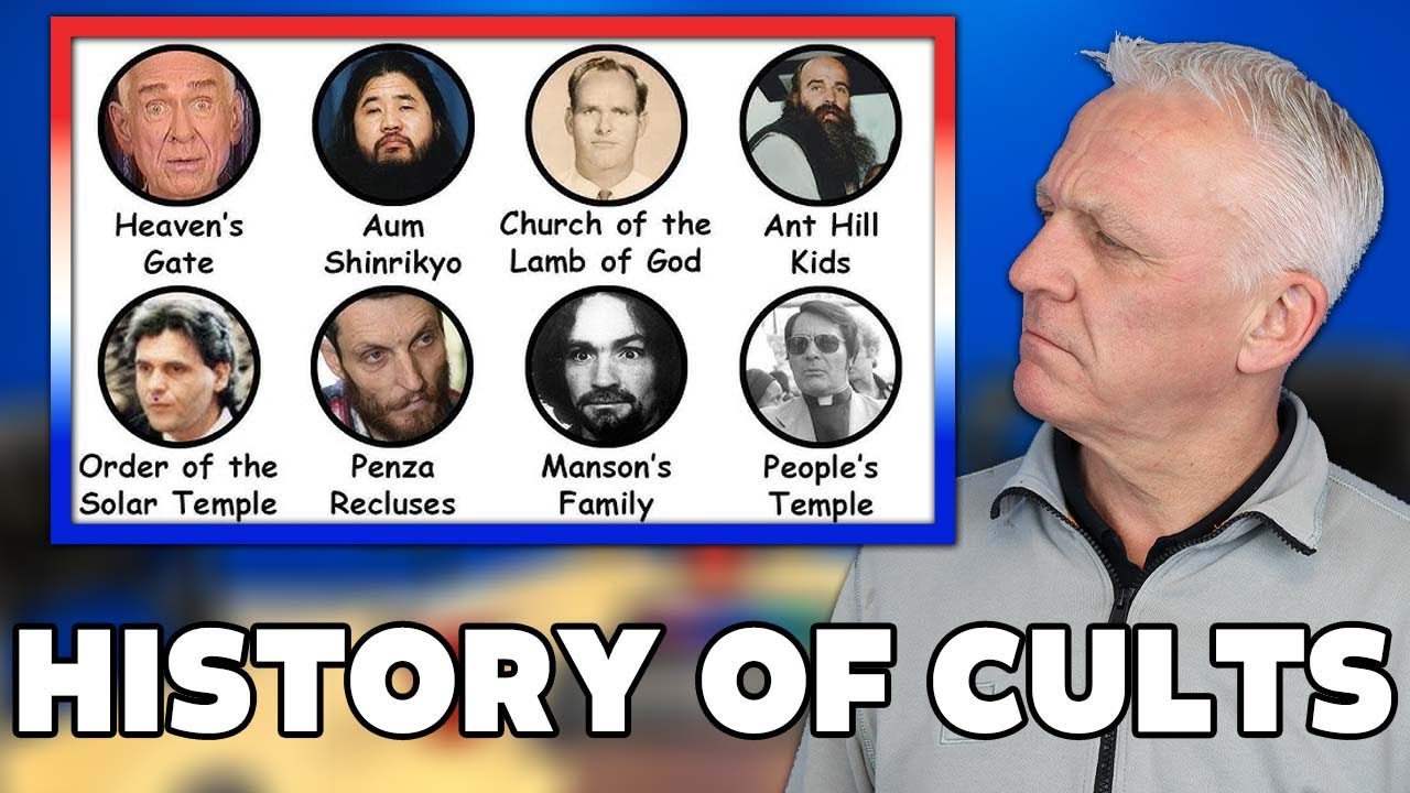 Every Major Cult Explained in 12 Minutes REACTION | OFFICE BLOKES REACT!!