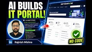 I Let ServiceNow AI Build My IT Portal… Here’s What Happened