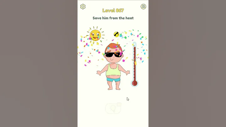 Delete One Part 2 DOP 2 LEVEL 867 | solution-game play-walkthrough-Subscribe for all levels #shorts