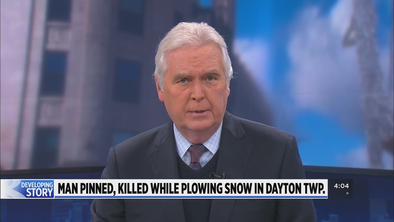 Man pinned, killed while plowing snow in Dayton Twp