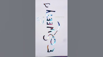 Name request #sweety 🥰🥰 #handwriting #writing #magicaleffect #brushpen #calligraphy #shorts #viral