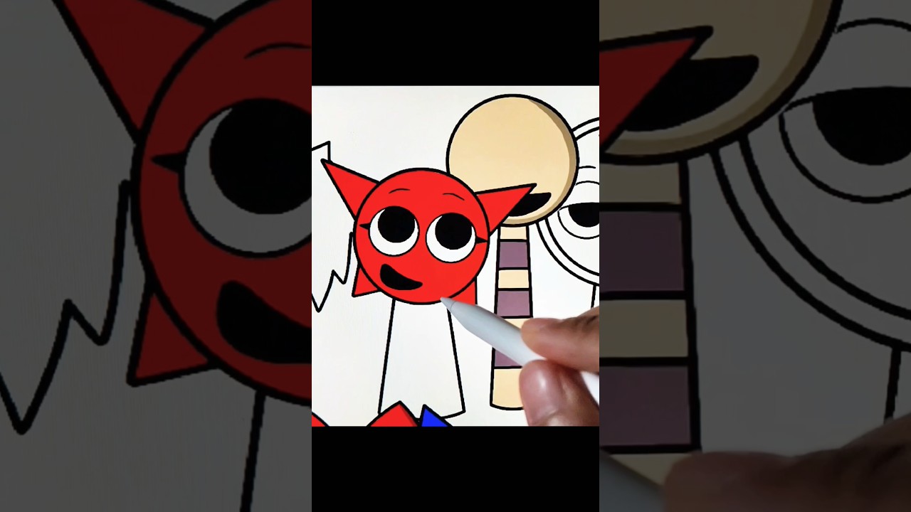 Sprunki RETAKE Coloring Pages