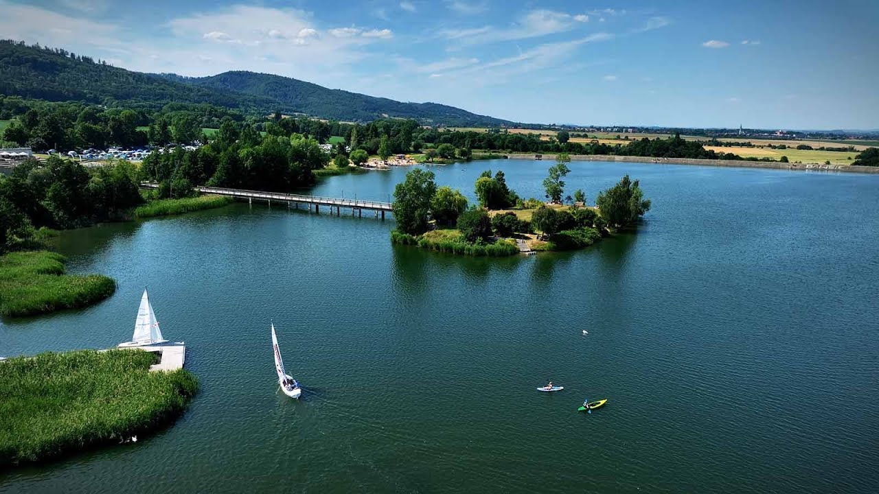 Jezioro Bielawskie - polskie Como?                          [ 4k ]