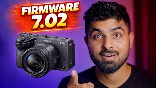 How to Update Sony FX3 Firmware to Version 7.02 (Step-by-Step Guide)