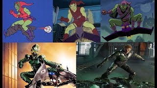 Green Goblin - Evolution in cartoons and movies