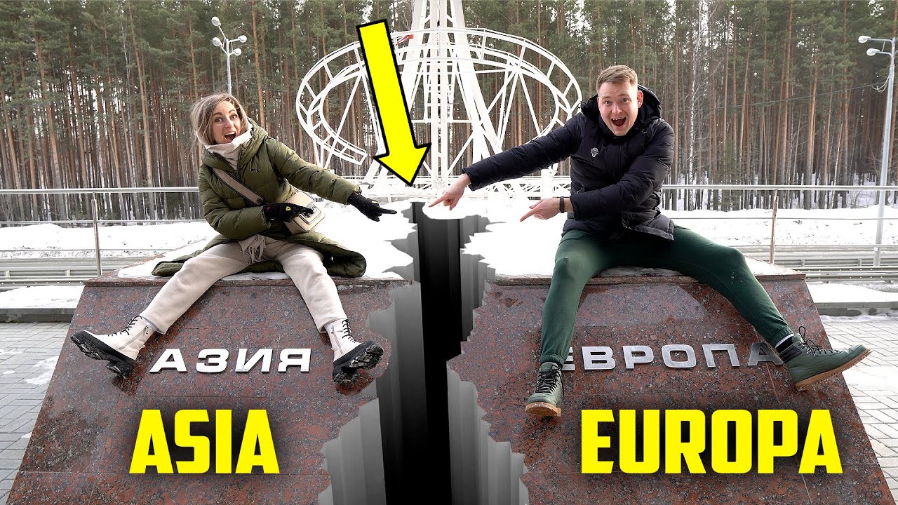 🇷🇺VISITANDO la FRONTERA entre EUROPA y ASIA | Un DÍA con NOSOTROS en EKATERINBURGO (RUSIA)