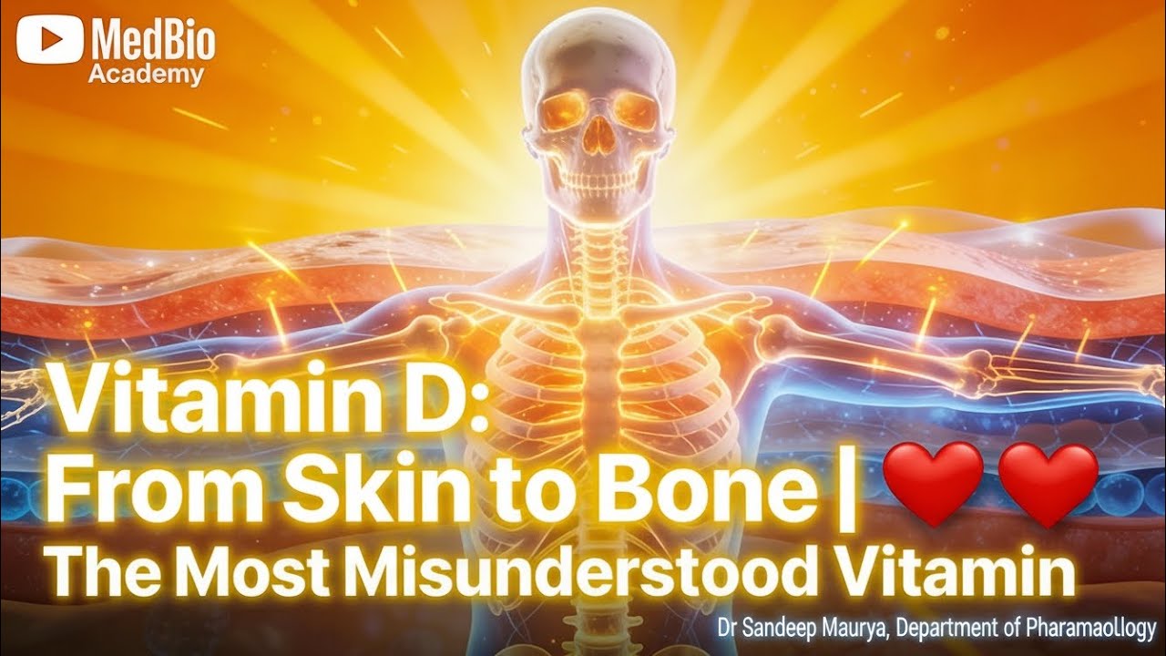 Vitamin D: From Skin to Bone | The Most Misunderstood Vitamin❤️❤️
