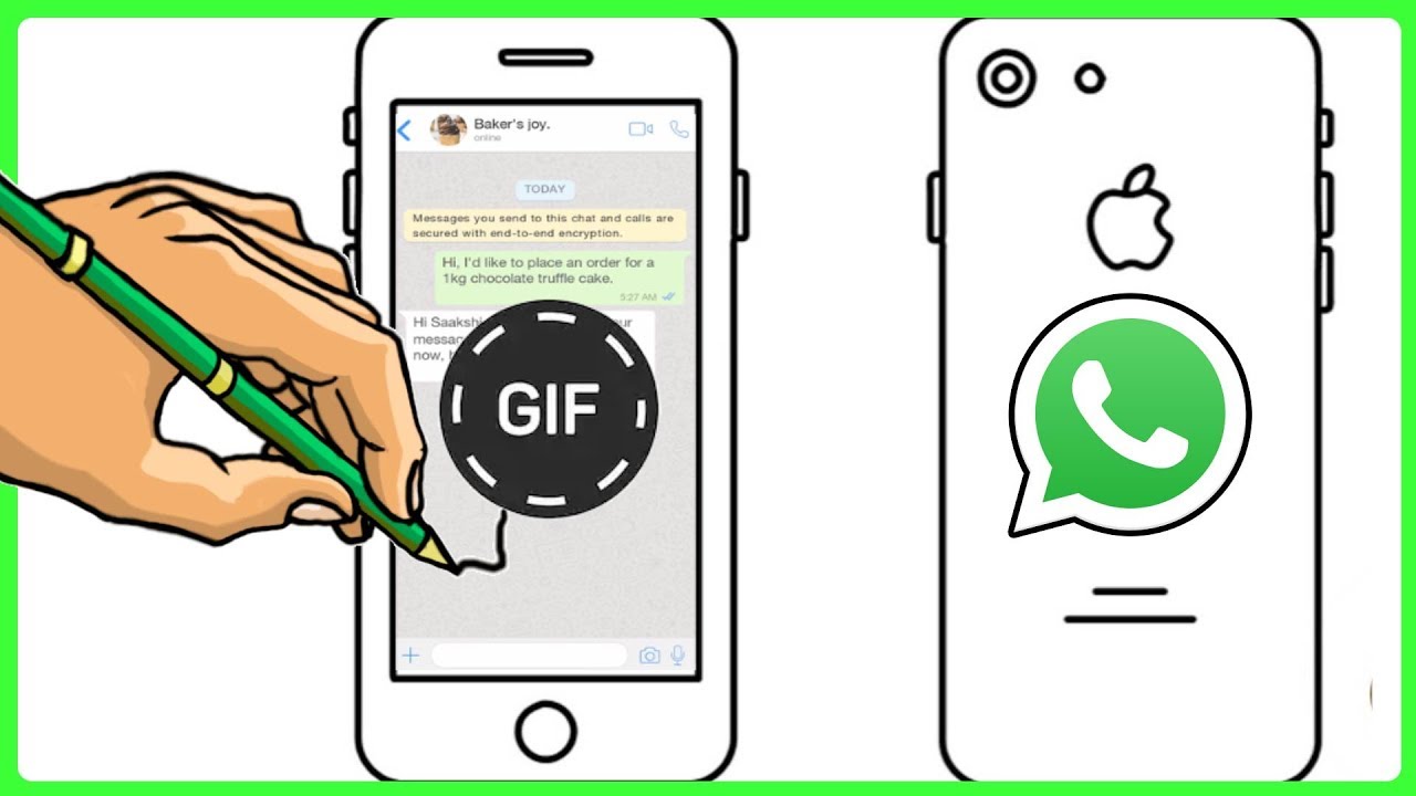 Métodos para criar mensagens com GIFs no iPhone