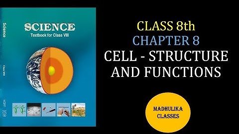 chapter 8 CELL: STRUCTURE AND FUNCTION  class 8th science from NCERT
