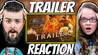 RRR Trailer - REACTION!! | NTR, Ram Charan, Ajay Devgn, Alia Bhatt | SS Rajamouli