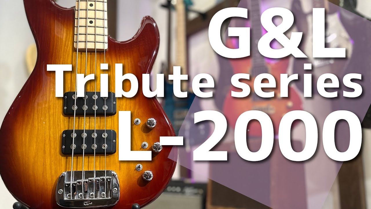 【エレキベース紹介】G&L L-2000 Tribute series