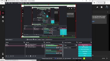 I got the keystrokes mod! And maybe I fixed obs
