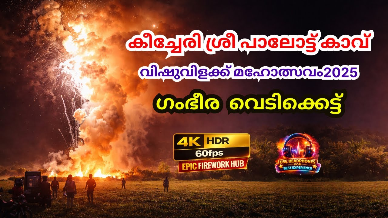 കീച്ചേരി ശ്രീ പാലോട്ട് കാവ് 2025 | Keecheri Pallottu Kavu 2025 | Pallottu Kavu Vedikettu