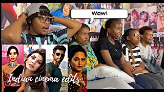 Africans react to Indian cinema edits compilation pt.2 for @Africanreactss