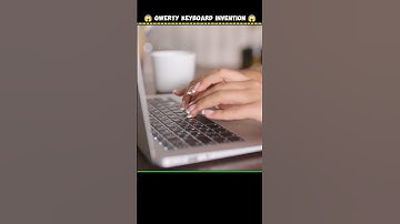 Qwerty Keyboard Invention 😱 || #shorts #viral #keyboard #facts