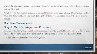 How to Achieve Realtime Updates for a Single Firestore Document in Angular