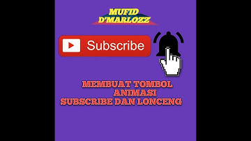 Cara Membuat Animasi Tombol Subscribe dan Lonceng di Hp Android | Kinemaster Tutorial Android