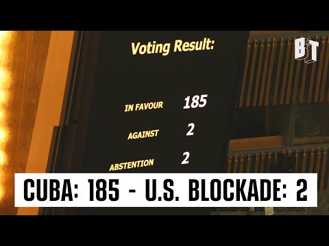 98% of UN Just Voted to End the Blockade of Cuba. So Why is the US Refusing to Comply?