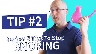 Tip 2 - Series: 5 Tips to Stop Snoring
