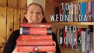 Top 5 Wednesday | Red Covers