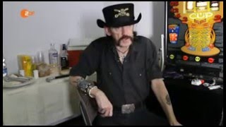 Final Interview Lemmy Kilmister about terror, no fear of death and healthy drinking