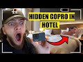 I left my GoPro Recording In A Random Persons hotel room & LEFT.. *you wont believe what happened*