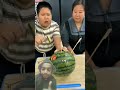 A Unique Way To Serve Watermelon!😂#shortvideo