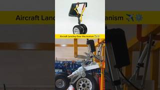 How Does Aircraft Landing Gear Retract? ✈️ The Clever Linkage That Folds the Wheels Away!