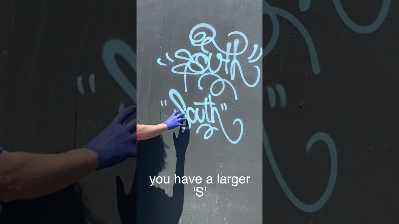 HOW TO MAKE A GRAFFITI TAG 