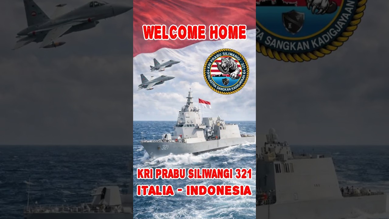 Diserahkan dan Siap Bertugas!KRI PRABU SILIWANGI, ERA BARU ARMADA LAUT RI