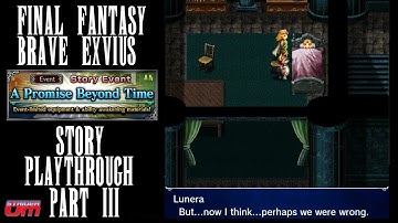 FFBE Event : A Promise Beyond Time Part 3 : Story Playthrough