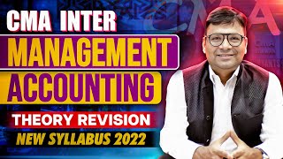 CMA Inter Management Accounting Theory Revision Marathon | Syllabus 2022 | CA Satish Jalan Sir screenshot 4