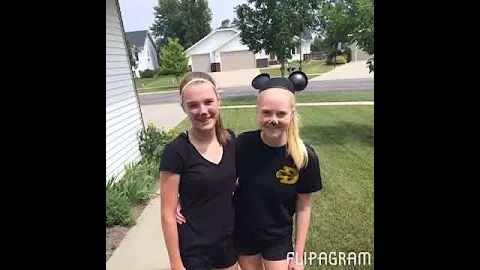 Hannah's cheer video 2014