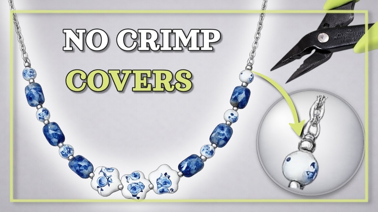 Лайфхак для украшения: используйте ЭТО вместо обжимных колпачков для более изящного вида.