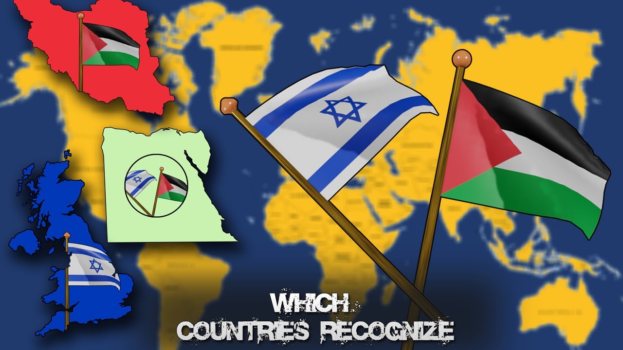 WHICH COUNTRIES RECOGNIZE  Israel and Palestine?