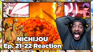 MIO JUST BECAME AN ANCIENT WEAPON OF MASS DESTRUCTION!!! | Nichijou Episode 21-22 Reaction