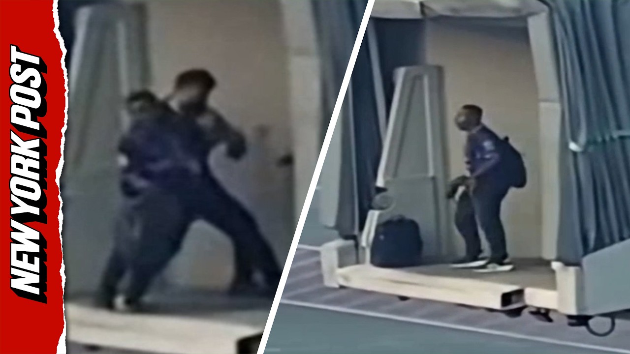 Confrontation at Jet Bridge: Passenger Clashes with Security Personnel After Missed Indonesian Flight