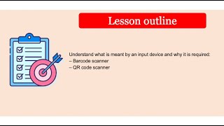 Unit 3 Lesson 5 - Input devices: Barcode and QR code readers