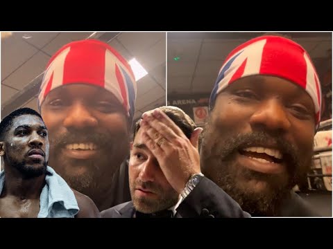 CHISORA SENDS MESSAGE TO EDDIE HEARN & ANTHONY JOSHUA | REPLACEMENT OPPONENT?