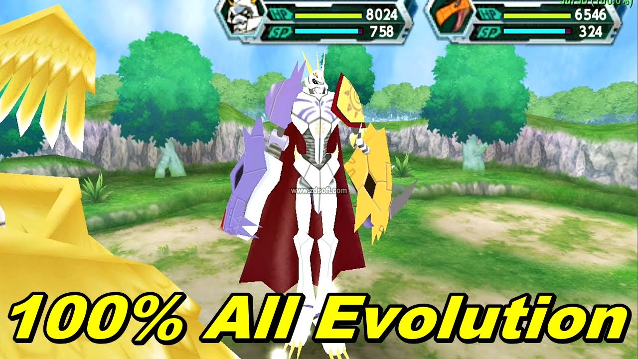 เกม digimon pc  Update 2022  Digimon Adventure V5 PSP Save 100% All Mega Evolution/ Warp Shinka/ Jogress Shinka