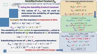 NSMO Olympiad -Science/Chemistry- Lesson 39 Solubility Product Constant Ksp Recovered