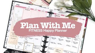 PLAN WITH ME // FITNESS Happy Planner // Fancy Florals // Apr 30 - May 6, 2021
