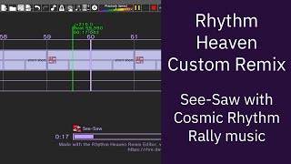 Rhythm Heaven Custom Remix- Cosmic See-Saw (Read the desc)
eo oo moments! Get real!
I swear, my remix is not inspired by Stillnt Know what to name self 😔. I didnt know that they made that custom remix 🥺.
Their remix: https://www.youtube.com/watch?v=C7js3f6-aQ4&t=13s
Playable version: https://drive.google.com/file/d/1N6Bp23B0S7-Z-cr-SYR0wBIZtErbsa5r/view
Editor: https://github.com/chrislo27/RhythmHeavenRemixEditor/ Rhythm Heaven Custom Remix- Cosmic See-Saw (Read the desc)