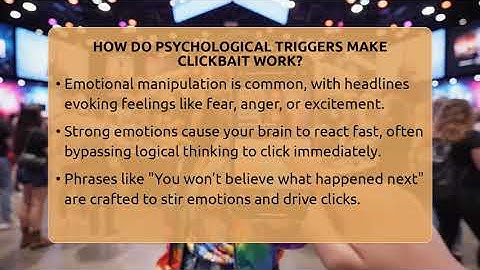 How Do Psychological Triggers Make Clickbait Work? - Trend Unwrapper